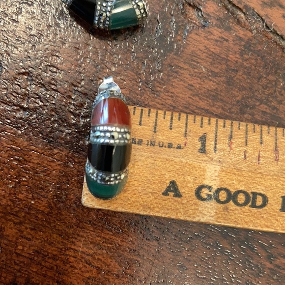 Vintage Jade,Carnelian,Onyx - Picture 7 of 17